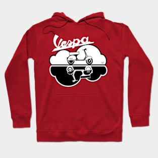 Vespa yin yang Hoodie